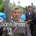 Sobrevivientes de Acteal en peregrinación. Foto. Ángeles Mariscal/ChP.