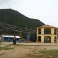 Mitzitón se ubica a a salida de San Cristóbal de las Casas. En este lugar hay una confrontación continua entre adherentes del EZN y otros grupos presuntamente dedicados a la venta de mercancía ilegal. Foto: Carlos Herrera
