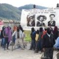 Invasores en terrenos de la OMIECH. Foto: La Foja Coleta.