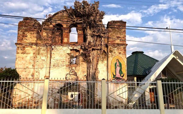 Fachada de Iglesia de la época de la Colonia, en La Concordia. Foto: Ángeles Mariscal/Chiapas PARALELO