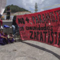 No más paramilitares en comunidades zapatistas. Foto: Elizabeth Ruiz