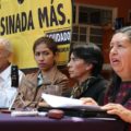 Denuncian los feminicidios en Chiapas. 