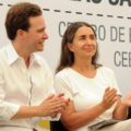 El gobernador Manuel Velasco y la ambientalista Julia Carabias Lillo, relación estrecha.