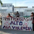 Protesta contra el Plan Frontera Sur. Foto: La72