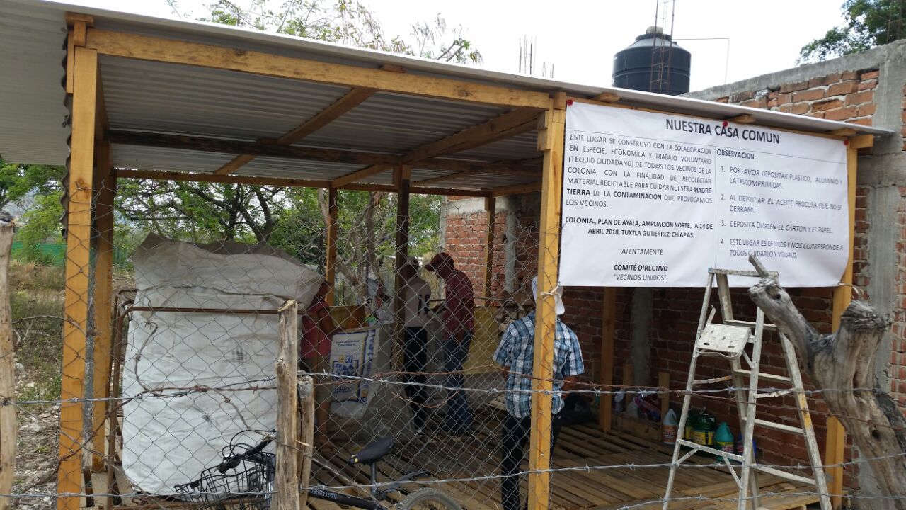 Colonos organizados de Plan de Ayala inauguran casa común | Chiapasparalelo
