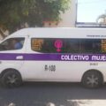 Las unidades han sido rotuladas para que sean identificadas por las usuarias. Cortesía: Colectivo Ruta.