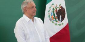 Andrés Manuel López Obrador, en la conferencia matutina realizada en Campeche. Cortesía: Gobierno de México.