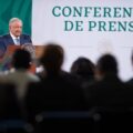 Andrés Manuel López Obrador en la conferencia matutina del 15 de julio de 2021. Cortesía: Gobierno de México