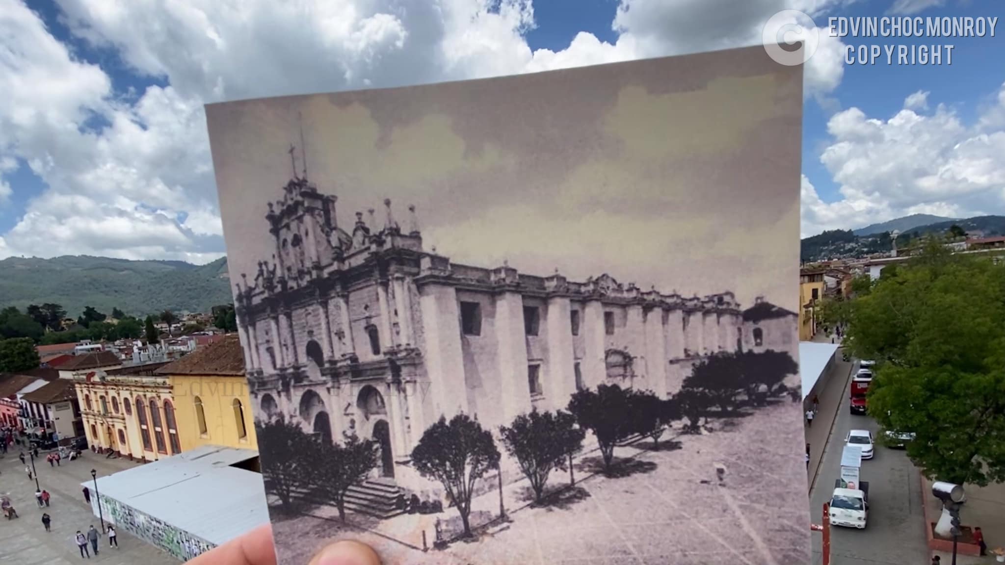 Ventanas al pasado», paisajes actuales sobre imágenes antiguas de San  Cristóbal de las Casas | Chiapasparalelo