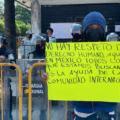 Migrantes se preguntan por qué el gobierno mexicano viola sus derechos. Foto: Ángeles Mariscal  