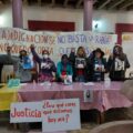 Tsa tsal O’ntonal, Cereza Colectiva y Melel Xojobal A. C. convocaron a la rueda de prensa, con la presencia de familiares víctimas indirectas de feminicidio y sobrevivientes, como la voz de las mujeres en prisión. Cortesía: Colectiva Tsa tsal O’ntonal/Facebook