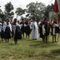 Los miembros y sobrevivientes de la masacre que pertenecen a la Organización de la Sociedad Civil Las Abejas de Acteal, exigen justicia para el caso Acteal y junto a todos los que intentan construir la justicia verdadera y la paz. Cortesía: Las Abejas de Acteal/ Facebook