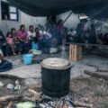 "Somos un pueblo que vive bajo la lluvia de disparos por los grupos armados de corte paramilitar". Cortesía: Luis Enrique Aguilar