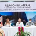 Congreso del Estado y Consulado de Guatemala realizan reunión bilateral. Cortesía: Honorable Congreso del Estado de Chiapas