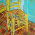 Silla pintada por Van Gogh