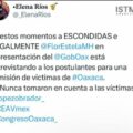 Denuncia Elena Ríos que a escondidas y en la ilegalidad entrevistan a postulantes de la Comisión Estatal de Víctimas en Oaxaca