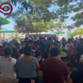 Donan alimentos y ropa a cientos de migrantes varados en Juchitán, Oaxaca
Foto: Istmo Press