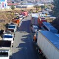 Paro de transportistas en Chiapas. Foto: Cortesía