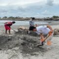 Entierra a delfín en Tapachula, una víctima más del cambio climático
Foto: PROFEPA