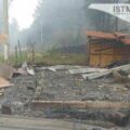 Incendian poblado que “cuidaba” Guardia Nacional
Foto: Istmo Press