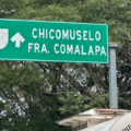 Es “la zona roja”, la barrera natural entre las dos regiones -la sierra/fronteriza y el centro del estado- que se disputan los cárteles. Foto: Ángeles Mariscal