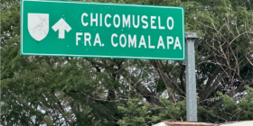 Es “la zona roja”, la barrera natural entre las dos regiones -la sierra/fronteriza y el centro del estado- que se disputan los cárteles. Foto: Ángeles Mariscal