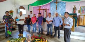 Integrantes del Gobierno comunitario de Chilón, Chiapas.