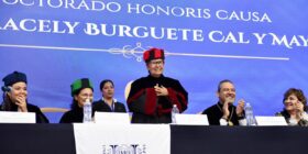 Doctorado Honoris Causa a la Doctora Ruby Aracely Burguete Cal y Mayor. 