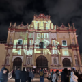 Manifestación para pedir un alto a la guerra en Chiapas. Foto: Ángeles Mariscal