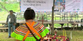 Celebración 50 años del Congreso Indígena de 1974. Las Tazas, Ocosingo, Chiapas. Foto: Ángeles Mariscal