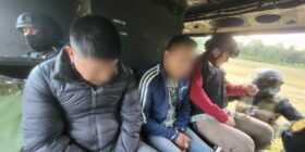 Detenidos por el accidente del tráiler del 9 de diciembre de 2021, donde murieron 56 migrantes.