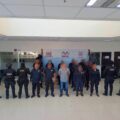 Policías de Villaflores y Villacorzo, detenidos. Fotos: Gobierno de Chiapas