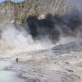 Monitoreo del volcán Chichonal. Imagen: UNICACH